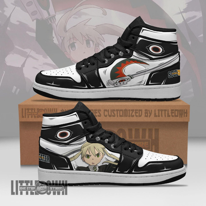 Maka Albarn Shoes Custom Soul Eater Anime JD Sneakers - LittleOwh - 1