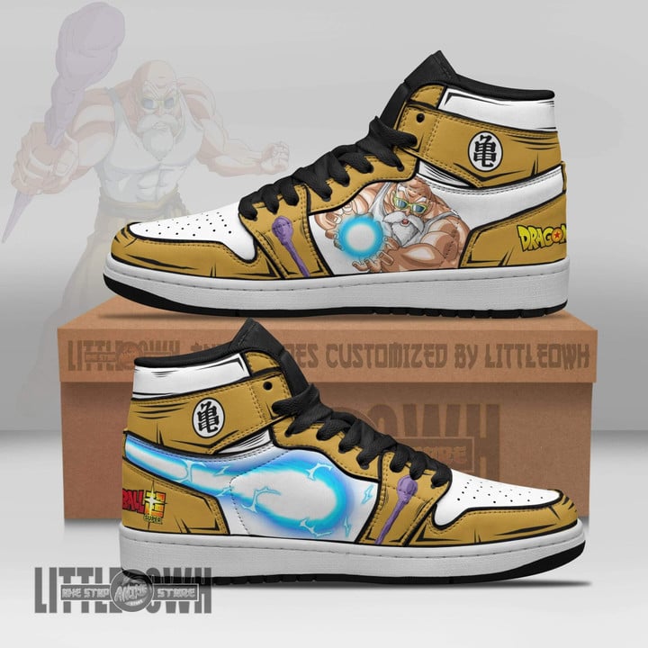 Master Roshi JD Sneakers Custom Dragon Ball Anime Shoes - LittleOwh - 1