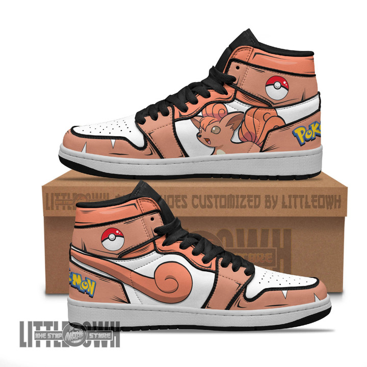 Vulpix Shoes Custom Pokemon Anime JD Sneakers - LittleOwh - 1
