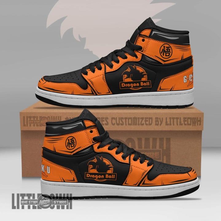 Son Goku JD Sneakers Custom Dragon Ball Anime Shoes - LittleOwh - 1