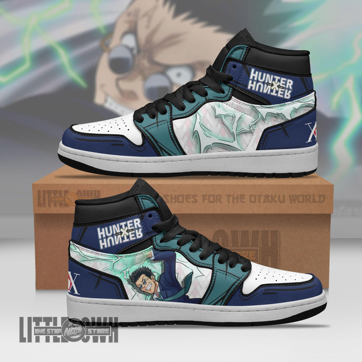 Hunter x Hunter Shoes Anime Sneakers Custom JD Leorio Paradinight - LittleOwh - 1