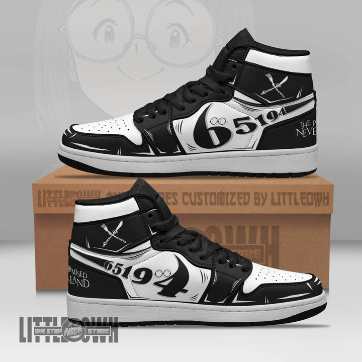 Gilda JD Sneakers Custom The Promised Neverland Anime Shoes - LittleOwh - 1