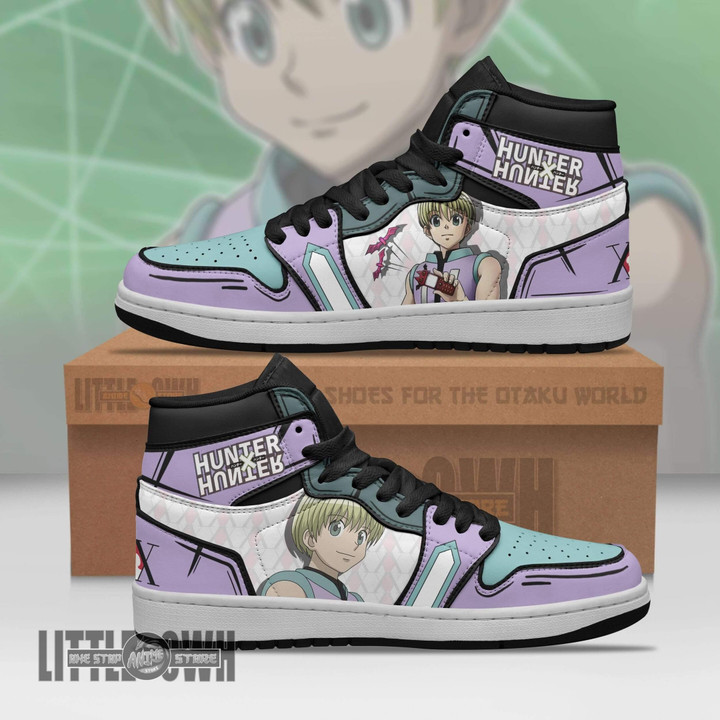 Hunter x Hunter Shoes Anime Sneakers Custom JD Shalnark - LittleOwh - 1