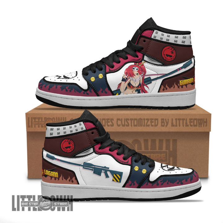 Yoko Littner Anime Shoes Gurren Lagann Custom JD Sneakers - LittleOwh - 1