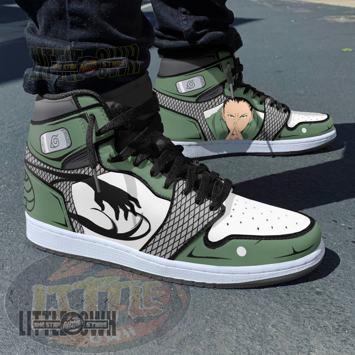 Shikamaru Nara Shoes Custom Nrt Anime JD Sneakers - LittleOwh - 4