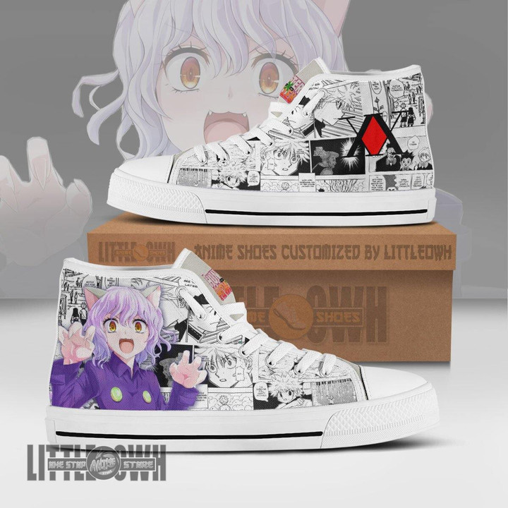 Hunter x Hunter Shoes Anime High Tops Custom Sneakers Neferpitou - LittleOwh - 1