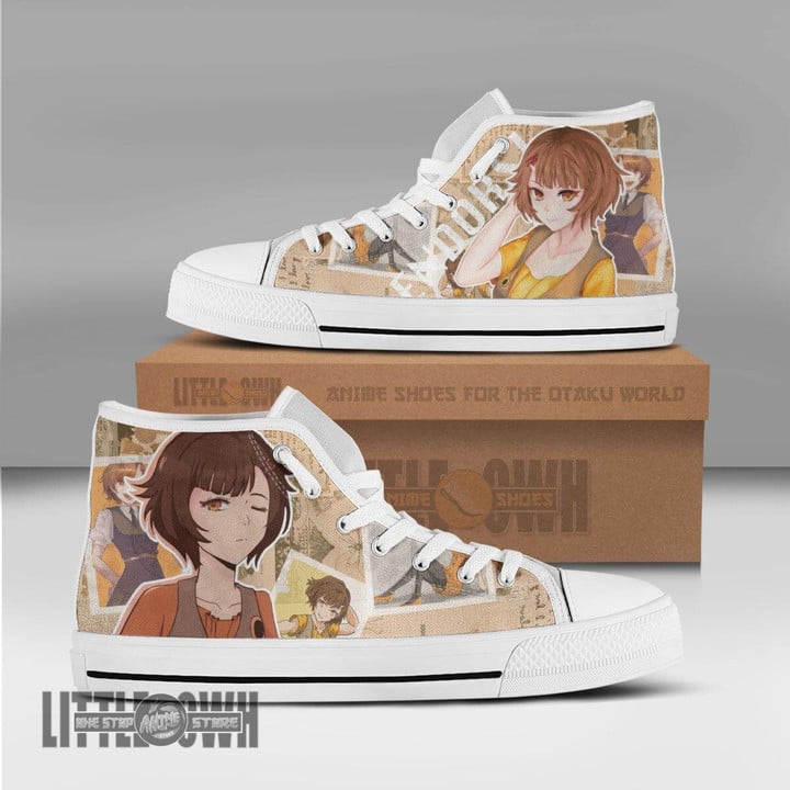 Endorsi Jahad Tower of God Anime Custom All Star High Top Sneakers Canvas Shoes - LittleOwh - 1