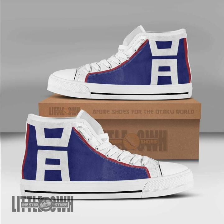 UA High School Anime Custom All Star High Top Sneakers Canvas Shoes - LittleOwh - 1