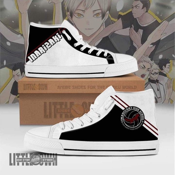 Inarizaki Haikyuu Anime Custom All Star High Top Sneakers Canvas Shoes - LittleOwh - 1