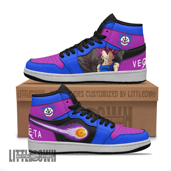Vegeta Ultra Ego Sneakers Custom Dragon Ball Anime Shoes