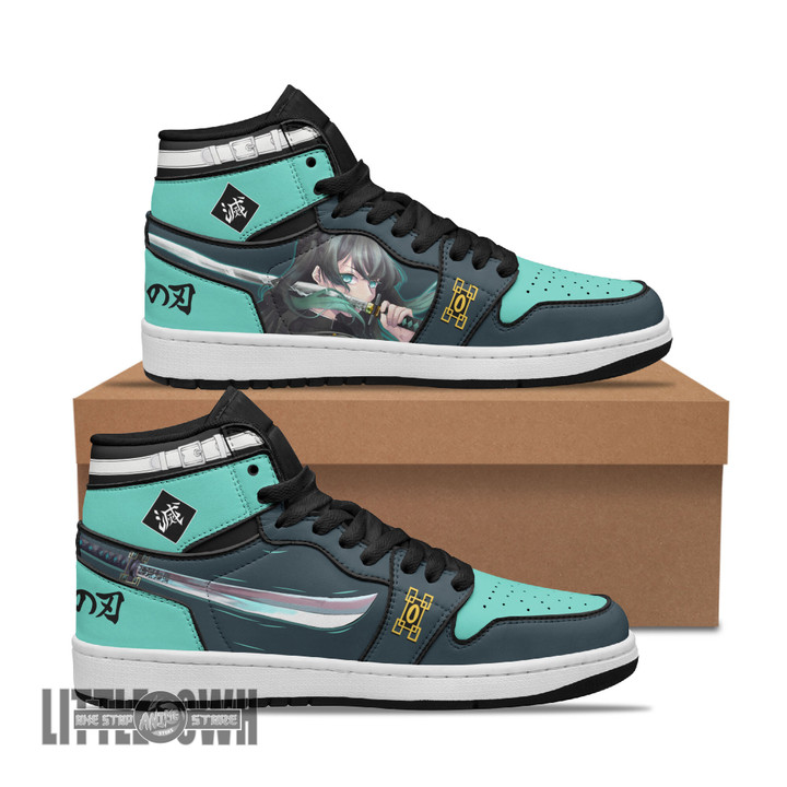 Muichiro Sneakers Custom Demon Slayer Anime Shoes New Version