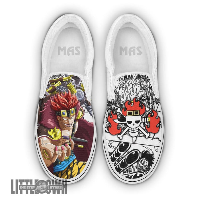 Eustass Kid Shoes Custom One Piece Anime Slip-On Sneakers