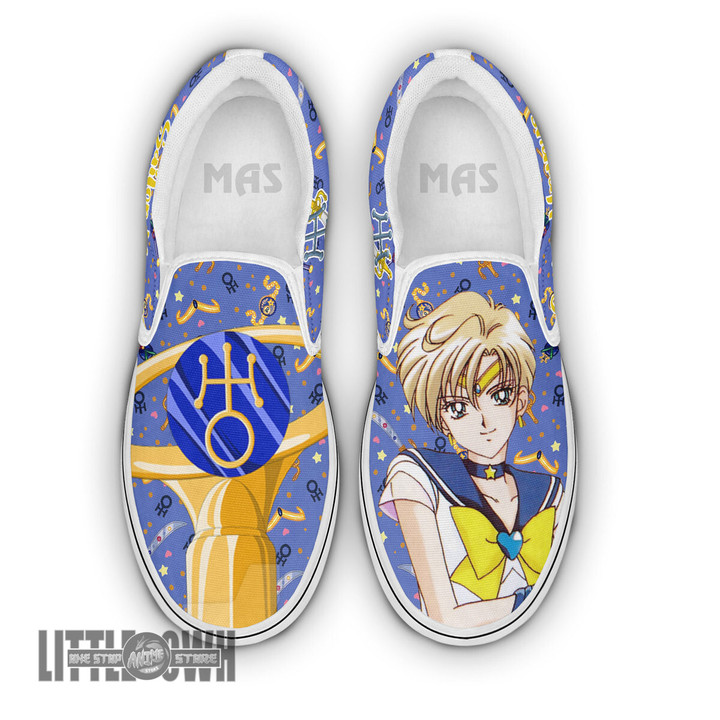 Sailor Uranus Shoes Custom Sailor Moon Anime Classic Slip-On Sneakers