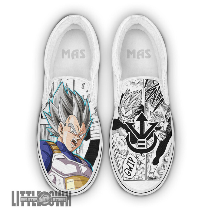 Vegeta utra instinct Shoes Custom Dragon Ball Anime Classic Slip-On Sneakers