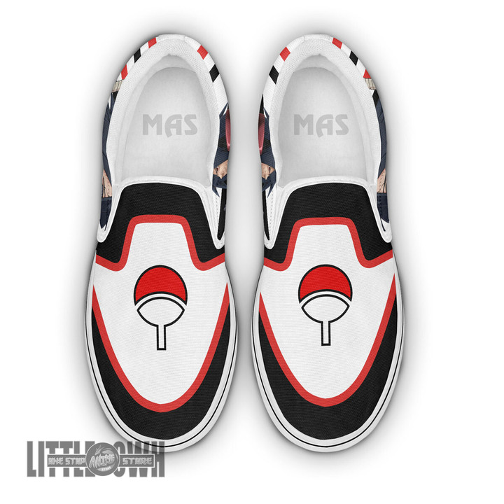 Madara Uchiha Shoes Custom Naruto Anime Slip-On Sneakers