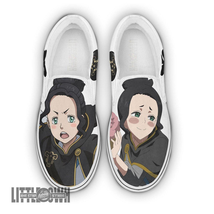 Black Clover Charmy Pappitson Shoes Custom Anime Classic Slip-On Sneakers - LittleOwh - 1