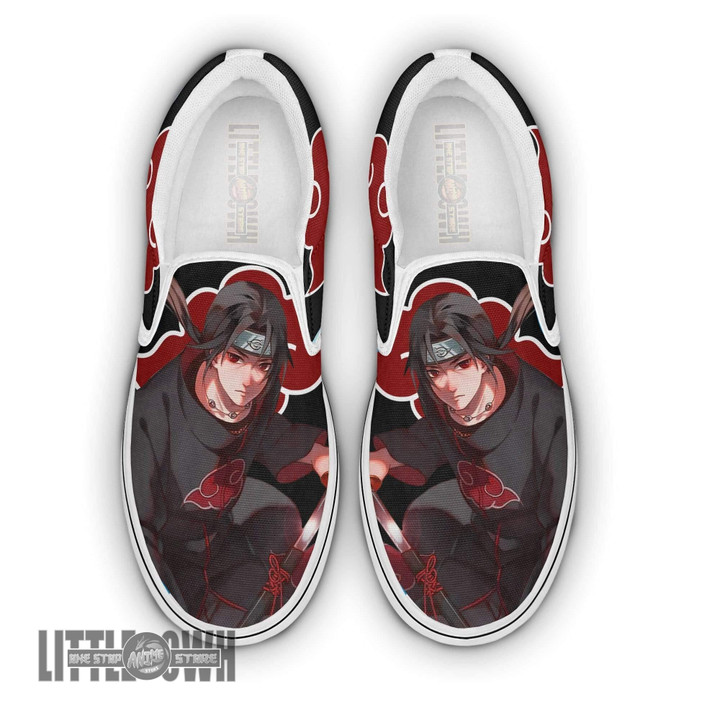 Akatsuki Sneakers Itachi Nrt Anime Shoes - LittleOwh - 1