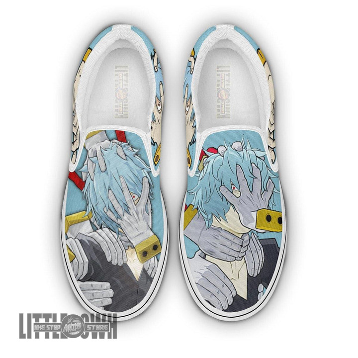 Tomura Shigaraki My Hero Academia Shoes Custom Anime Classic Slip-On Sneakers - LittleOwh - 1