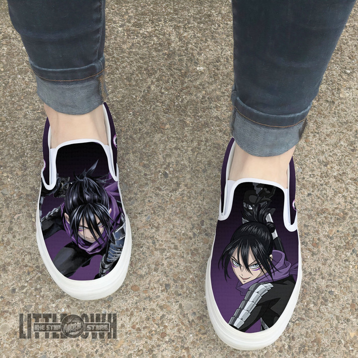 Speed o Sound Sonic Shoes Custom One Punch Man Anime Classic Slip-On Sneakers - LittleOwh - 4