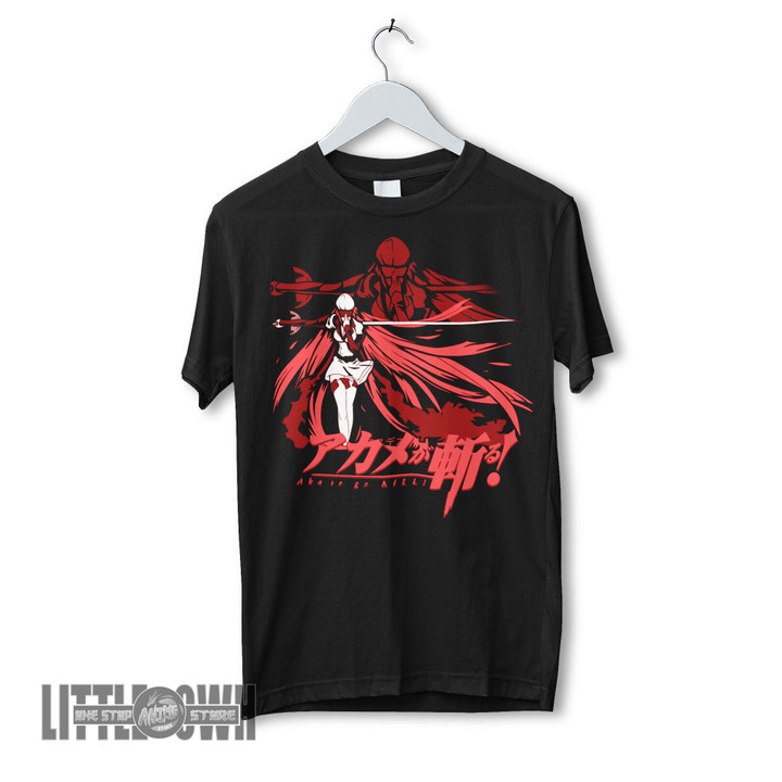 Akame ga Kill Anime T-shirt Custom Esdeath Characters
