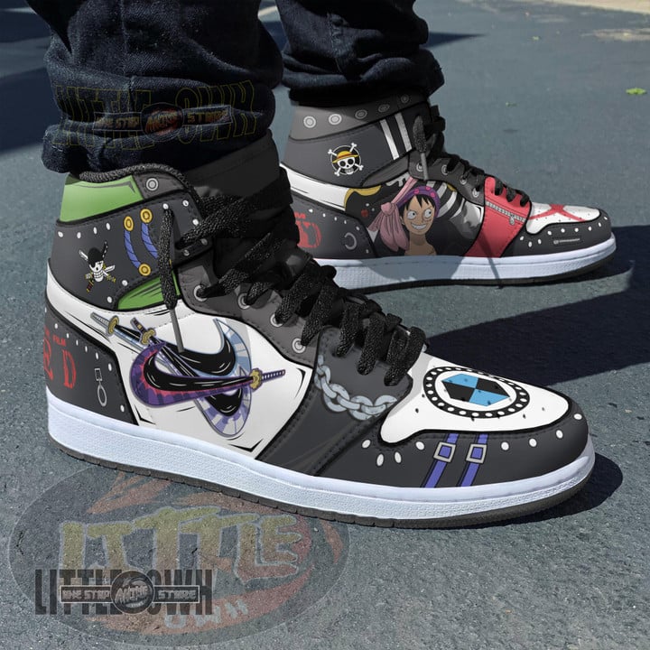 Zoro x Luffy Sneakers Custom One Picece Anime Shoes