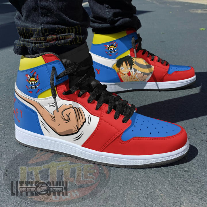 Luffy Sneakers Custom One Piece Anime Shoes Model Ver