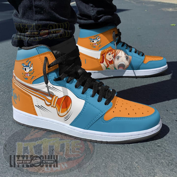 Nami Sneakers Custom One Piece Anime Shoes Model Ver