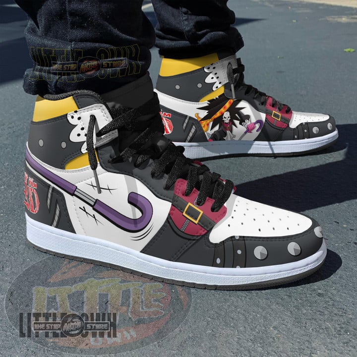 Brook Sneakers Custom One Piece Anime Shoes Model Ver