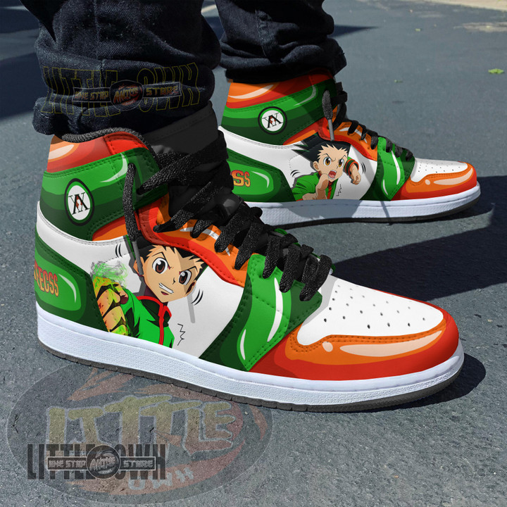 Gon Freecss Sneakers Limited Edition HxH Anime Shoes New Version