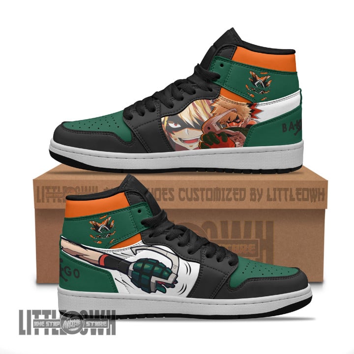 Katsuki Bakugo Sneakers Limited Edition My Hero Academia Anime Shoes