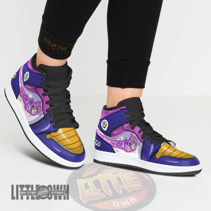 Vegeta Ultra Ego Anime Kid Shoes Dragon Ball Custom Boot Sneakers