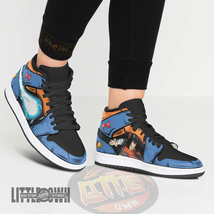 Android 17 Anime Kid Shoes Dragon Ball Custom Boot Sneakers