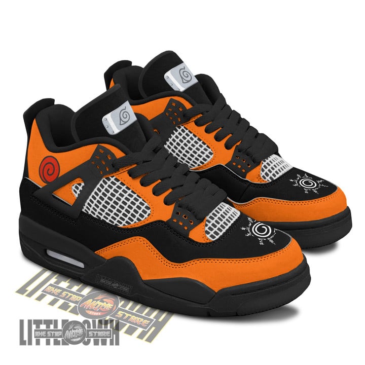 Naruto Shippuden J4 Sneakers - Personalized Naruto custom anime shoes