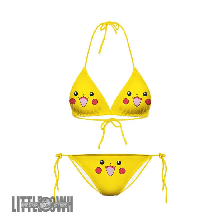 Pikachu Pokemon Bikini Sexy Anime Swimsuits For Women