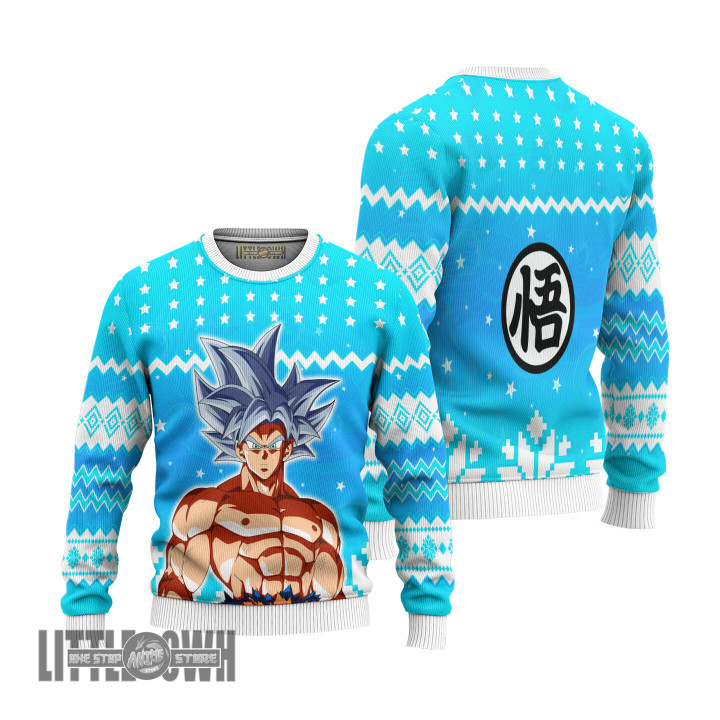 Dragon Ball Goku Ultra Instinct Anime Christmas Ugly Sweater Anime Xmas Gift Ideas 2023