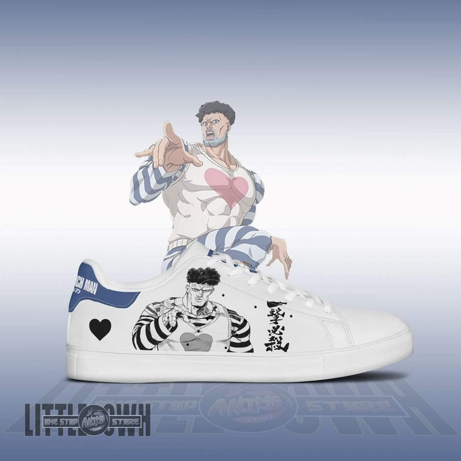 Puri Puri Prisoner Sneakers Custom One Punch Man Anime Skateboard Shoe -  LittleOwh