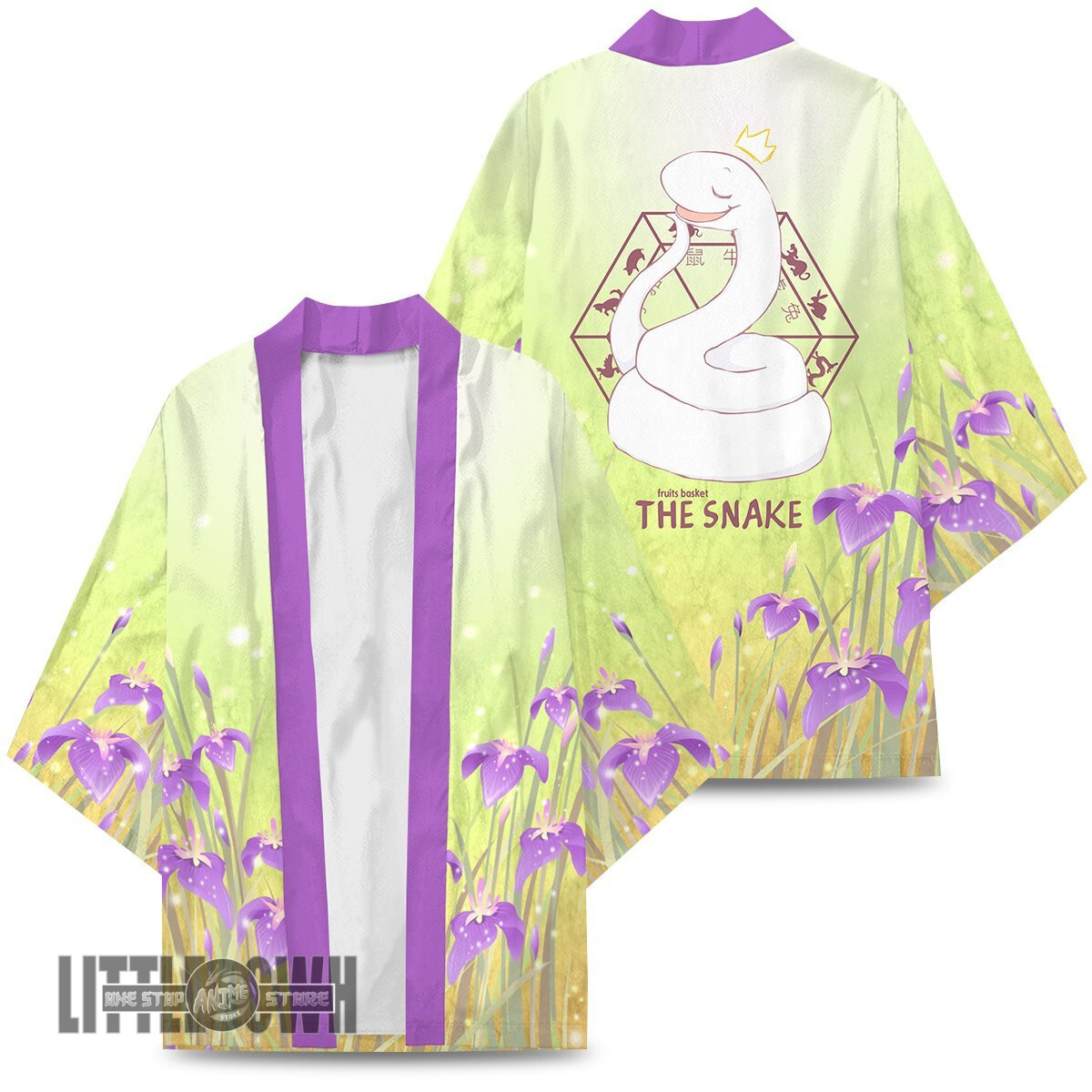 Fruits Basket Ayame Anime Kimono Jacket - LittleOwh - 1