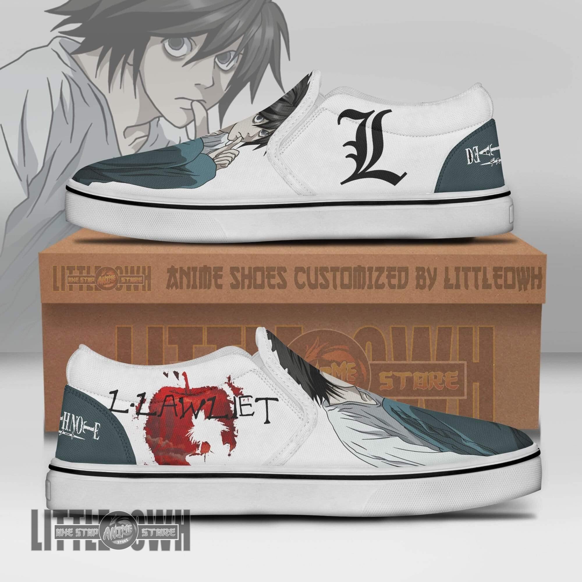 DEMON SLAYER Inosuke Hashibira Custom Anime Slip On Shoes