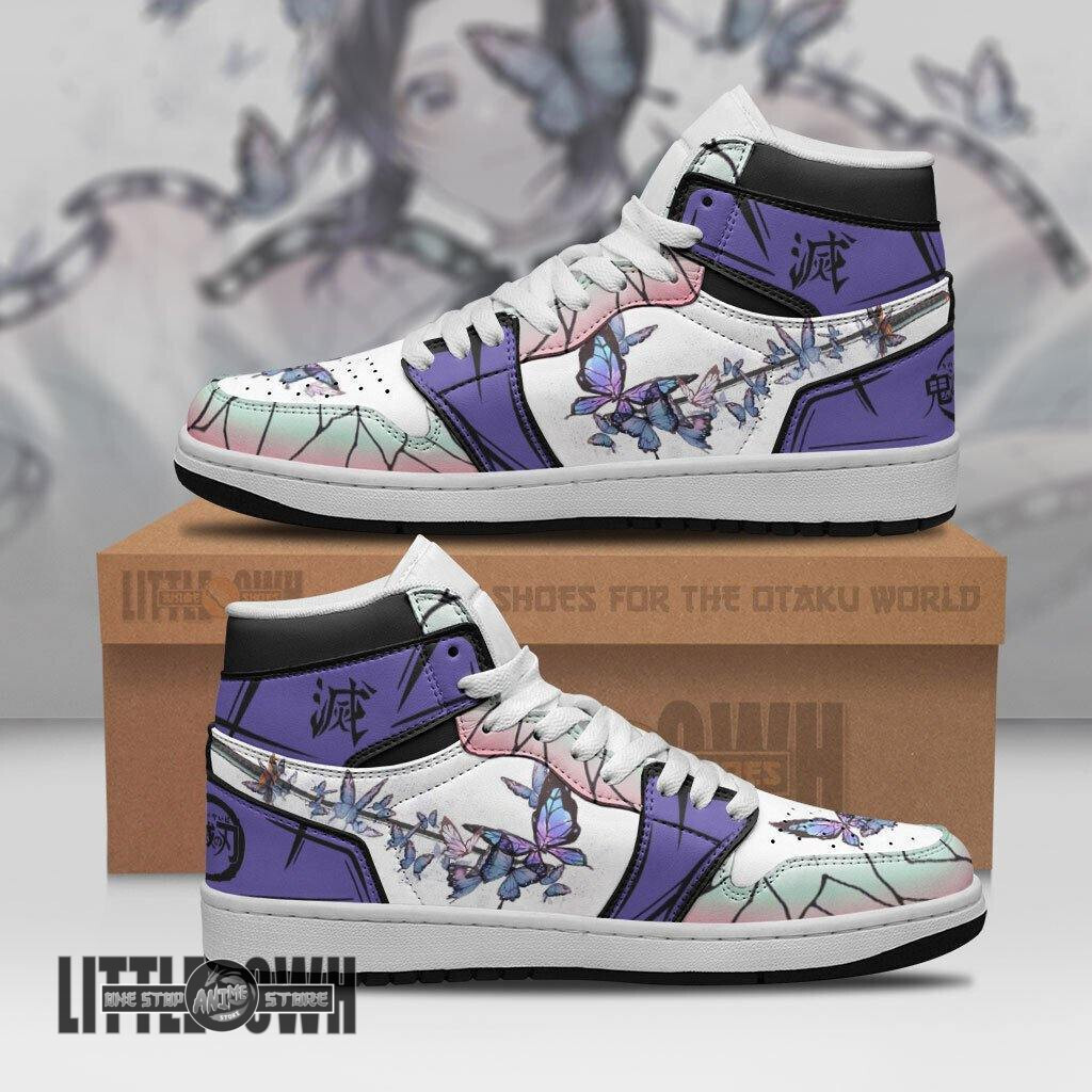 Anime Shoes KNYs Shinobu Custom JD Sneakers - LittleOwh - 1