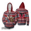 Death Note Ugly Sweater Custom Characters Knitted Sweatshirt Anime Christmas Gift