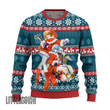 Neon Genesis Evangelion Knitted Ugly Christmas Sweater