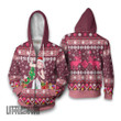 Sakura Ugly Sweater Boruto Custom Knitted Sweatshirt Anime Christmas Gift