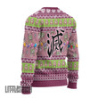 Mitsuri Ugly Christmas Sweater Demon Slayer Custom Anime Knitted Sweatshirt