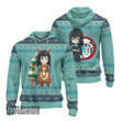 KnY Muichiro Ugly Christmas Sweater Demon Slayer Custom Anime Knitted Sweatshirt