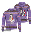 KnY Shinobu Ugly Christmas Sweater Demon Slayer Custom Anime Knitted Sweatshirt