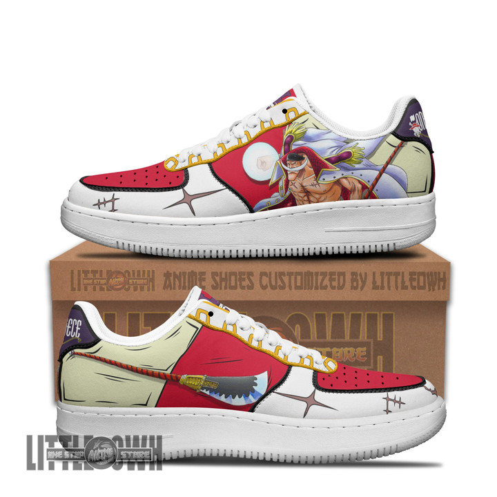 Edward Newgate AF Sneakers Custom 1Piece Anime Shoes - LittleOwh - 1