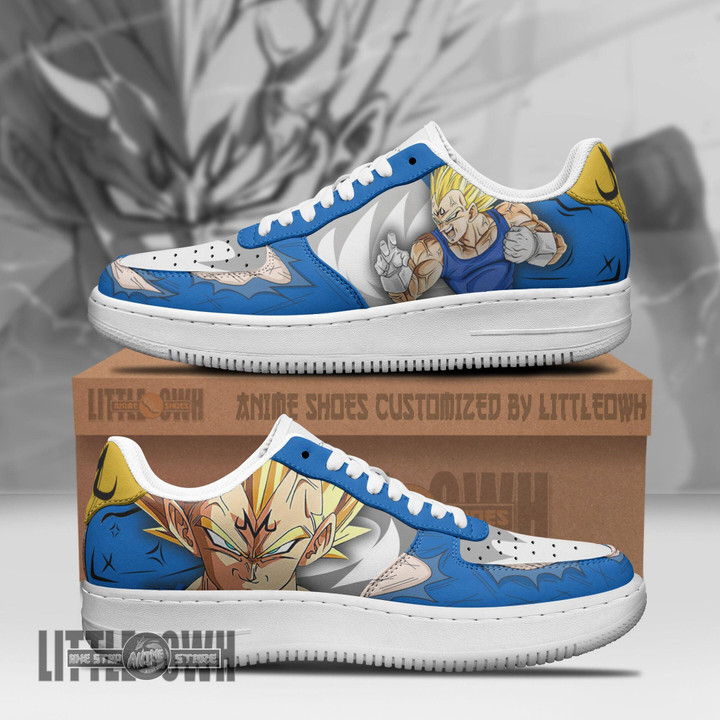 Majin Vegeta AF Sneakers Custom Dragon Ball Anime Shoes - LittleOwh - 1