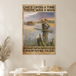 Once Upon A Time Duck Hunting Father and Son Wall Art