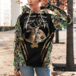 From Our First Kiss Couple Love Deer Hunting All-Over Print Hoodie