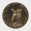 Deer Hunting Round Carpet